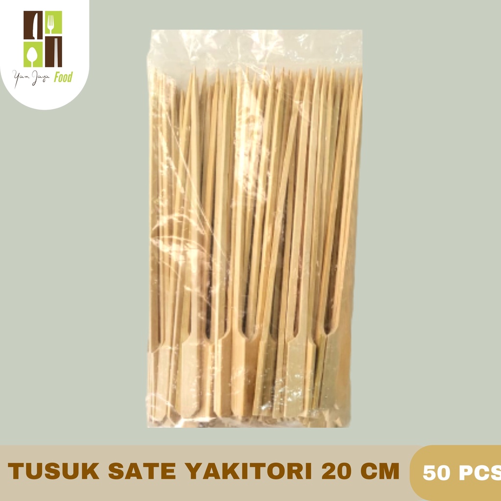 Tusuk Sate Bendera Jepang Yakitori/Tepo Kushi Kwalitas Premium 20/15/11 Cm