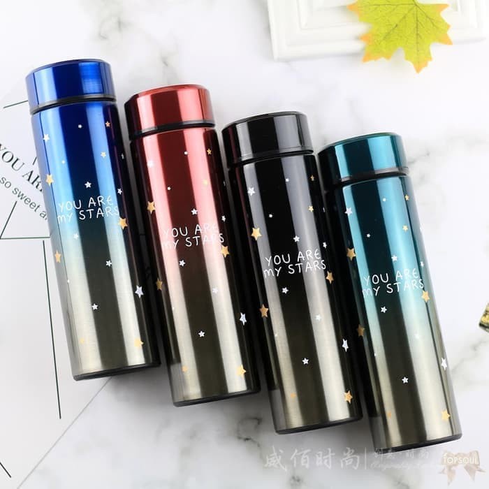 Mikusoo Termos You Are My Stars Stainless Steel Botol Tumbler Suvenir 500 ML