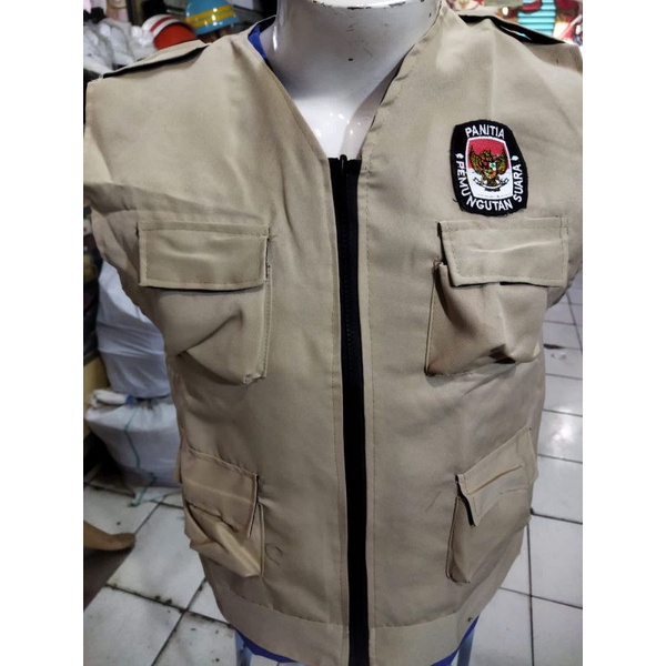 rompi cream pps#rompi lapangan cream pps