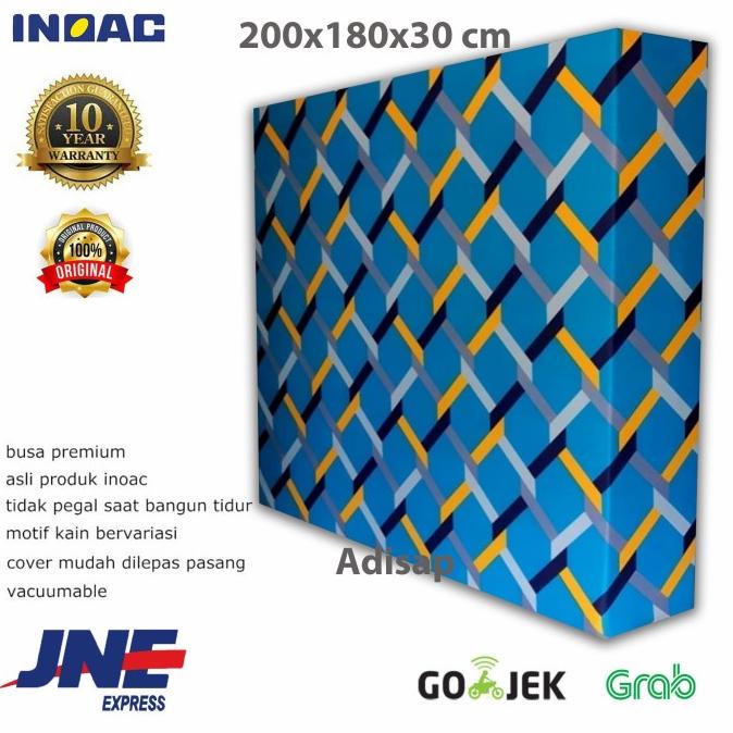 Kasur Inoac no 1 ukuran 200x180x30 cm garansi 10thn