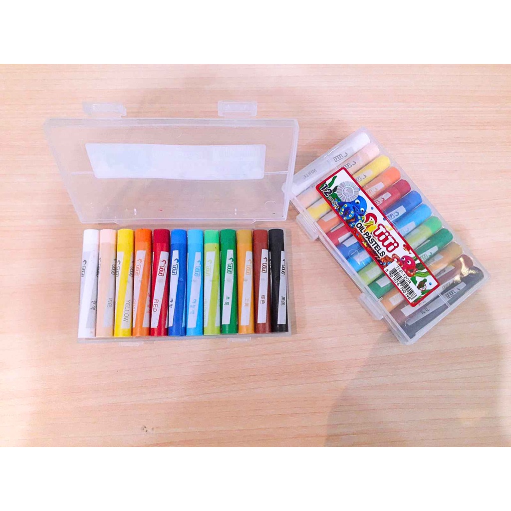 

Oil Pastel/Krayon TITI 12 Warna Mini (026040)