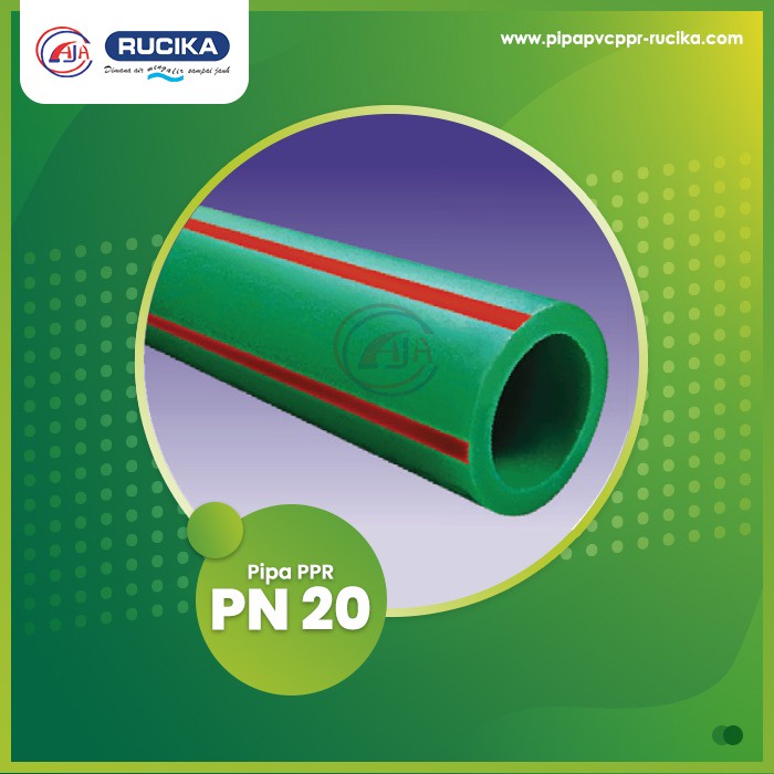 PIPA PPR PN 20 RUCIKA 25MM (3/4") / PIPA PPR PN 20 3/4" / PIPA PN 20 3/4 INCH / PIPA PPR 25MM PN 20