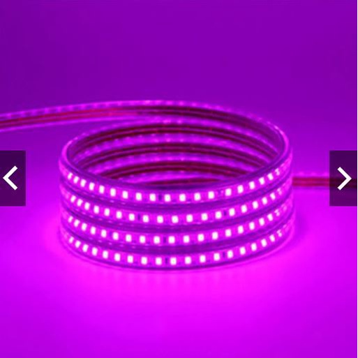 Lampu LED STRIP 1 Meter + Adaptor Stripled SMD 5050 Selang Flexible Waterproof  Stripe Light LED Plafon kamar Indor Outdor Nyala Terang Tempel Plapon Pohon Aquarium Etalase Tinggal Colok Paket siap Pakai Kualitas Terbaik Termurah Anti Air AC 220 volt