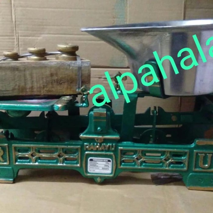Timbangan Timbangan Bebek/Timbangan Kodok 10Kg Rahayu+ 1 Set Timbel