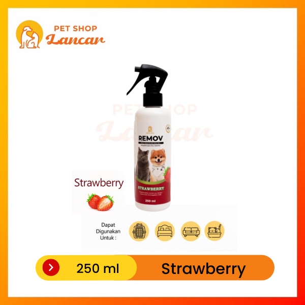 REMOV SPRAY PENGHILANG BAU WANGI STRAWBERRY