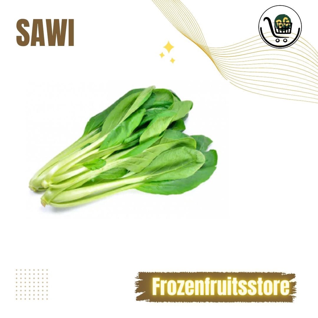 

Sayur sawi hijau segar 1 ikat, sayur sawi hijau