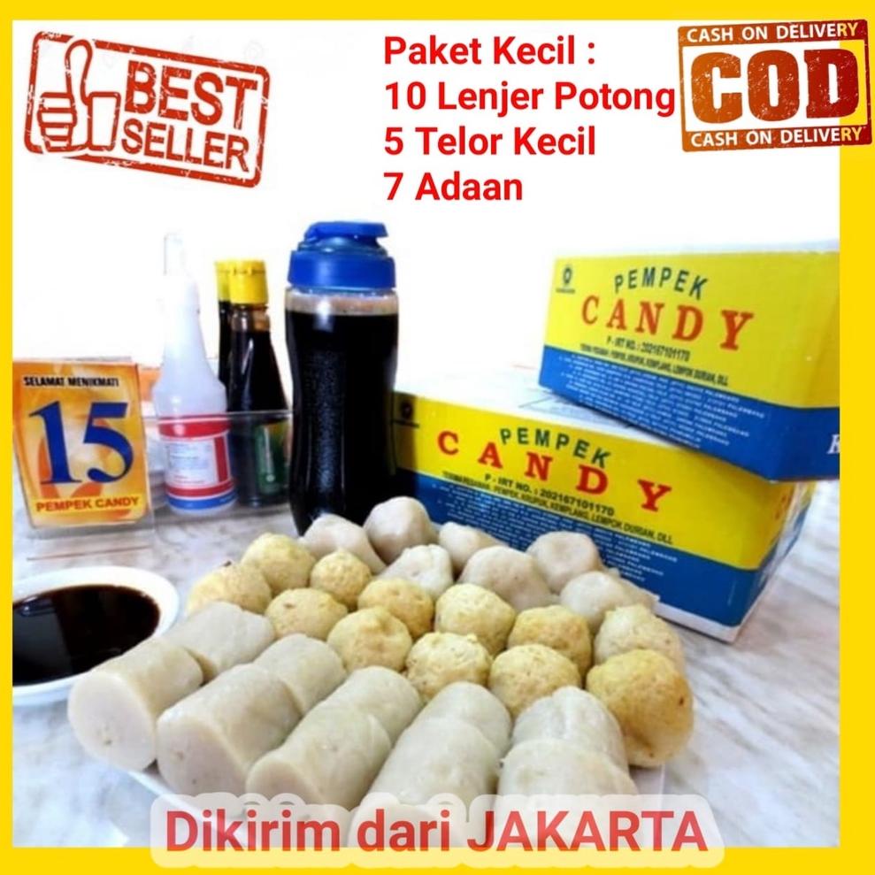 

ZIBSC5241 Pempek Candy Palembang Asli Paket Ampera Kecil Empek Empek Mpek mpek