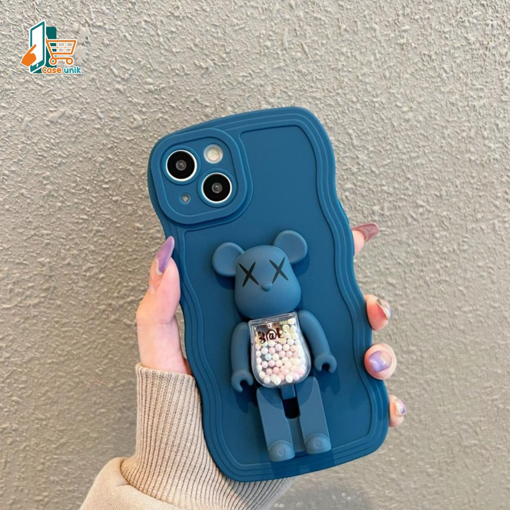 BK SOFTCASE SILIKON WAVE WAVY GELOMBANG WARNA STAND 3D KARAKTER FOR SAMSUNG A04E A04 A23 A13 4G A32 5G A04S A33 5G A50S A50 A30S A51 A52 A53 CS5119