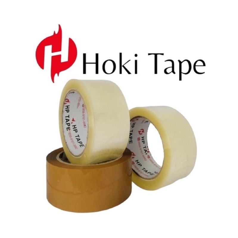 

Lakban isolasi Bening Super Clear HP TAPE 45mm x 100Yard