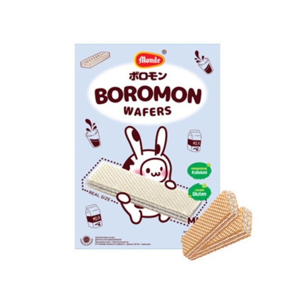 BOROMON Wafers Snack Anak Berkalsium dan Rendah Gluten