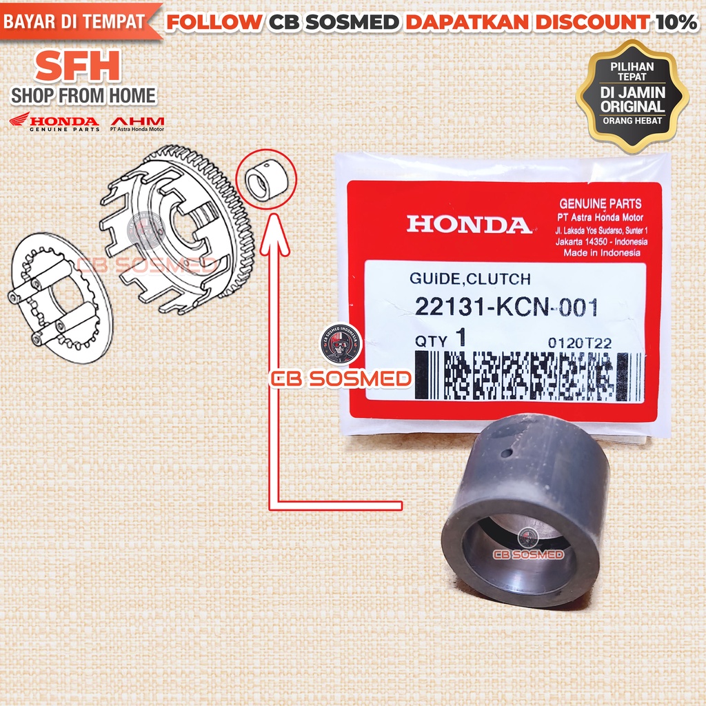 Bushing House Kopling Tiger Revolution Bos Rumah Kopling Tiger Revo TIREV Clutch Guide Phantom TA200