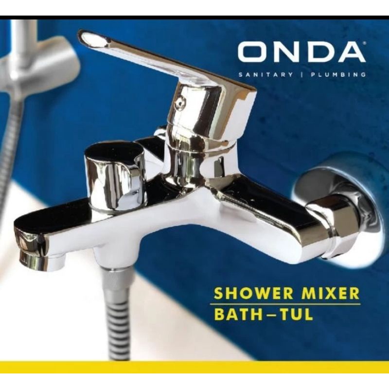 KRAN MIXER ONDA BATH-TUL 1/2&quot; IN AIR PANAS DINGIN KERAN BATHTUB SHOWER BATH TUL Keran Air Panas Onda