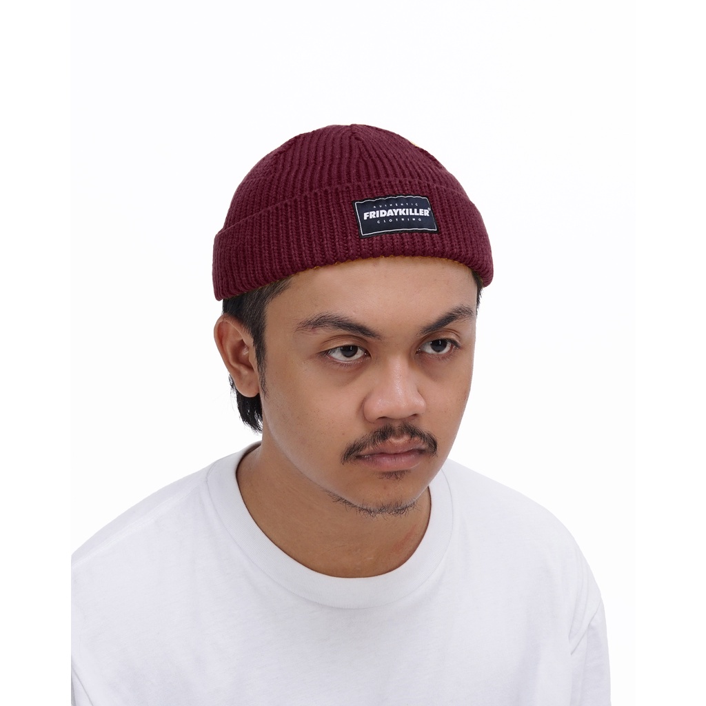 TOPI KUPLUK FRIDAY KILLER | LOWFY MAROON