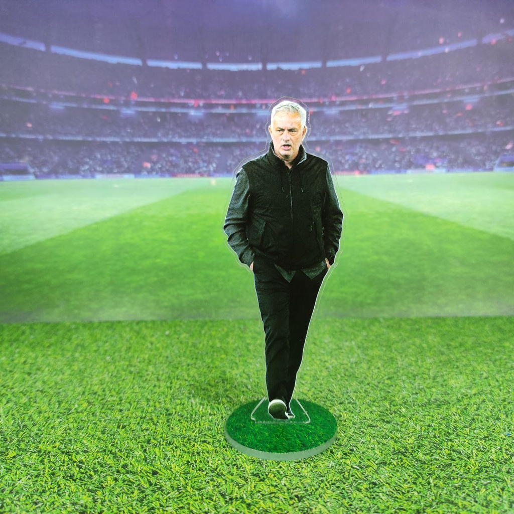 Standee Action Figure Jose Mourinho Pelatih AS Romaa 2023