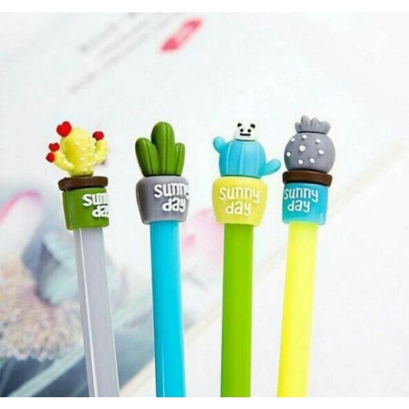 

Pulpen Lucu Motif Kaktus