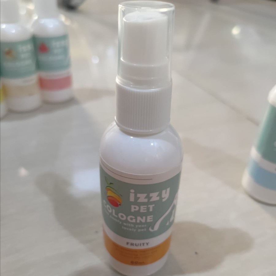 Izzy Pet Cologne Kucing Anjing Wangi Fruity 60ml