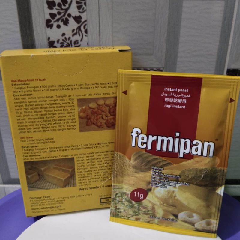 

Fermipan Sachet Ragi Instan 11gr