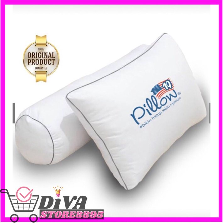 bantal dan guling pillow bahan 100% silicon divastore