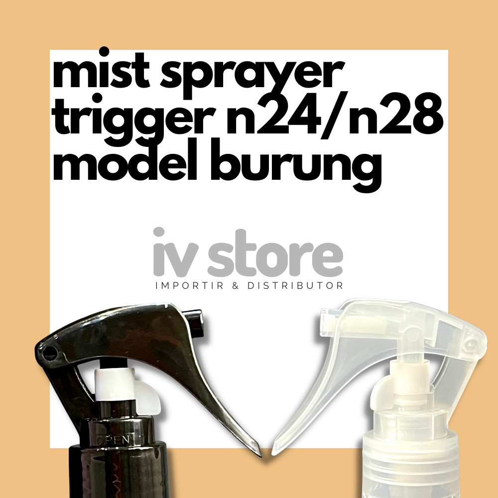 Mini Trigger Neck/ Spray Trigger Neck/ Tutup Botol Spray/ Sprayer Neck