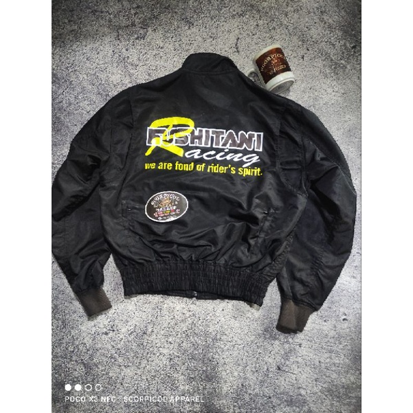 Jaket Motor Kushitani not komine rs taichi kiss racing nankai yellowcorn bates simpson yamaha suzuki