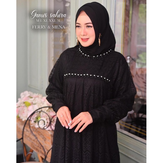 READY GAMIS SAHIRA/DRESS SAHARI/GAMIS MALIKA/GAMIS KONDANGAN