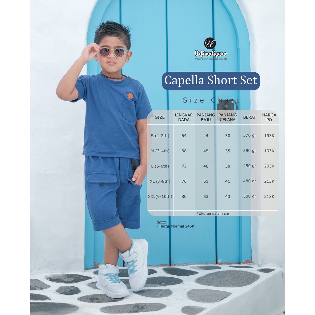 CAPELLA KIDS SHORT/LONG