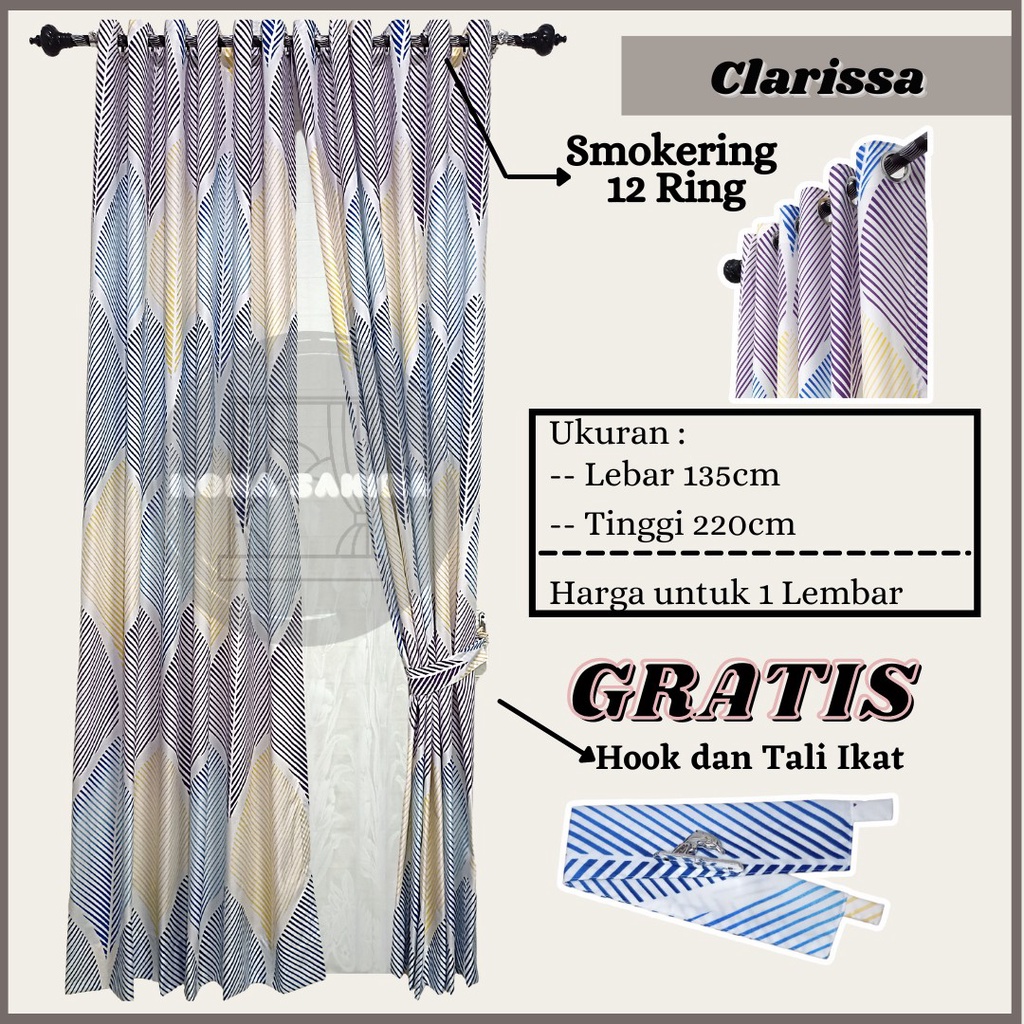 GORDEN JENDELA PINTU MINIMALIS MODEL SMOKERING 12 RING KATUN IMPORT TERLARIS