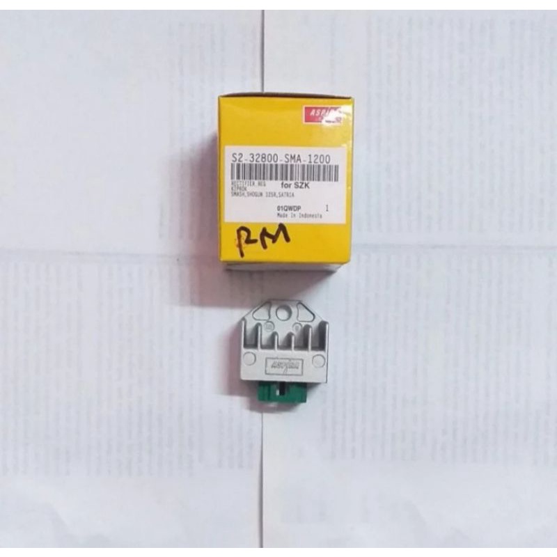 KIPROK RECTIFIER REG SUZUKI SMASH SHOGUN 125 SATRIA SPIN SKYWAVE ASPIRA JAMINAN ASLI 100% PRODUK ASP