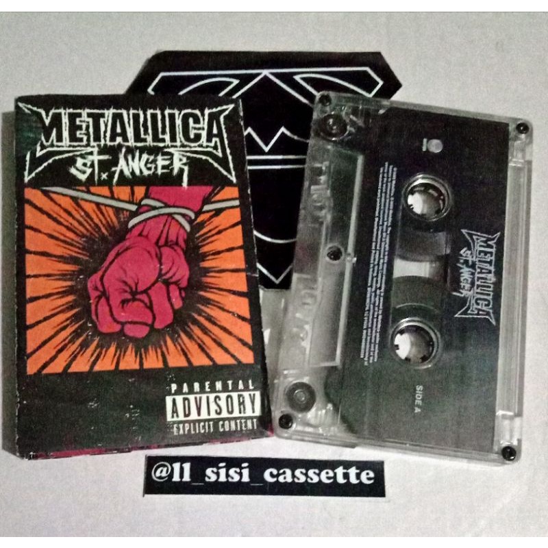 kaset metallica - st anger
