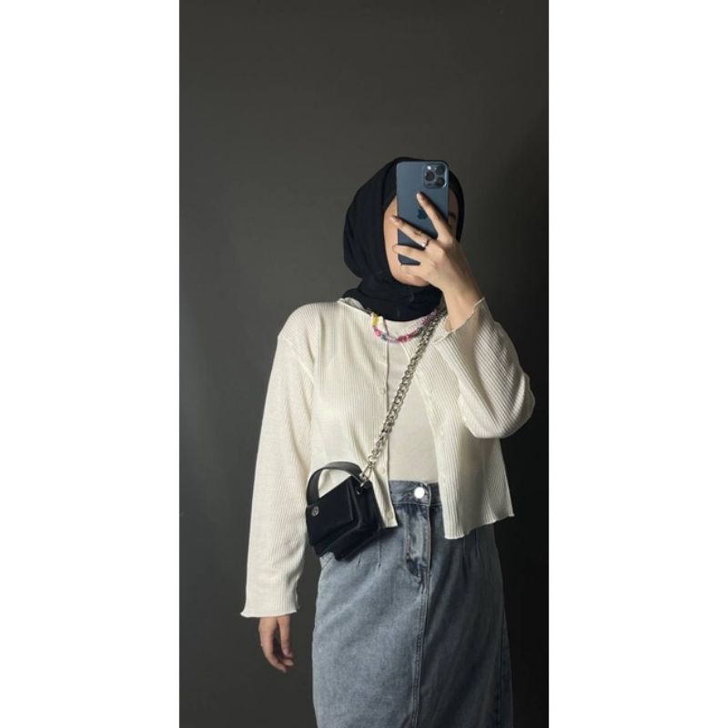 MRS SHP PASTELI CROP KRIWIL CARDIGAN