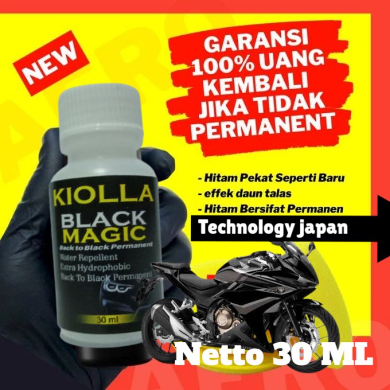 penghitam body motor dan mobil 30ML