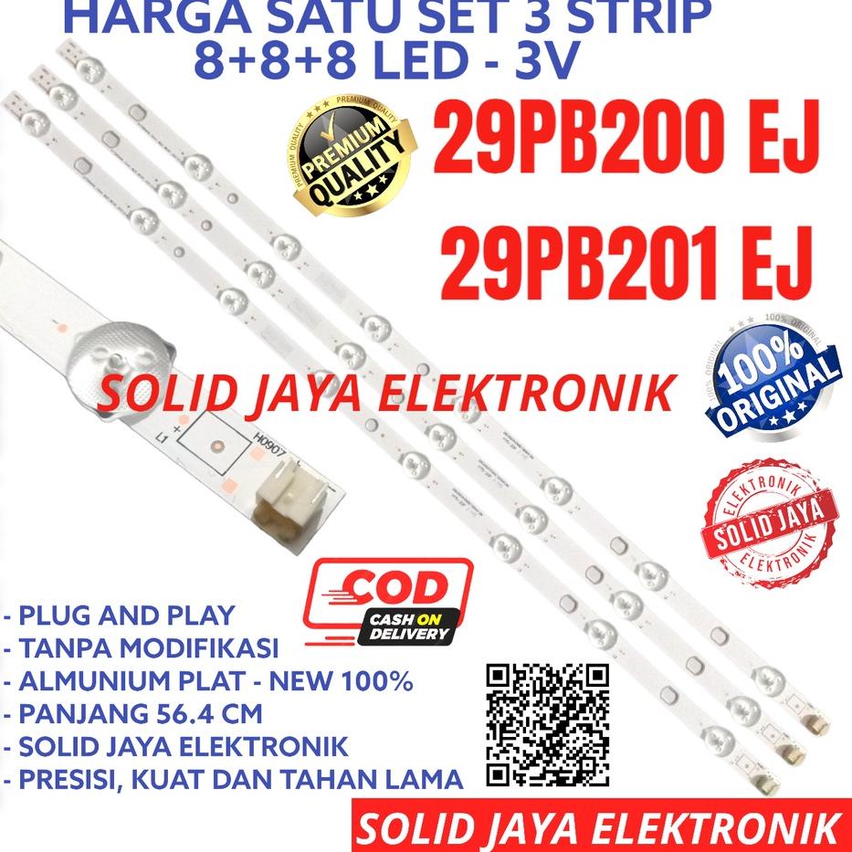 Depan BACKLIGHT TV LED TOSHIBA 29 INC 29PB201EJ 29PB200EJ 29PB201 29PB200 EJ LAMPU BL 8K 3V 29INCH 2