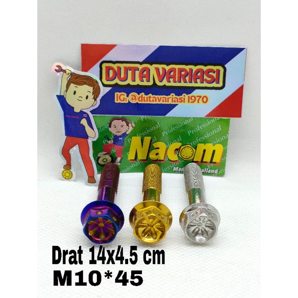 NACOM DV BAUT PROBOLT DRAT 14*4.5 CM (M10*45)