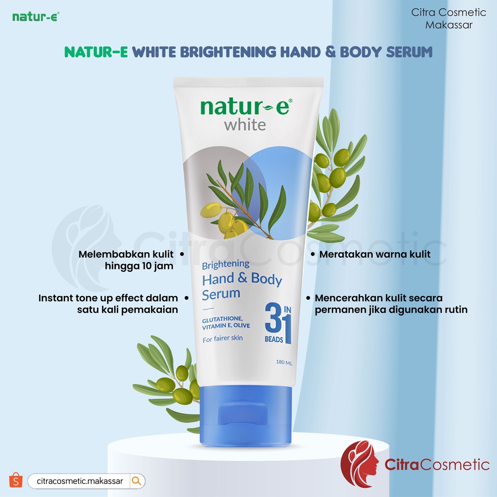 Natur E White Series | Cream | Body Serum | Soft Capsule