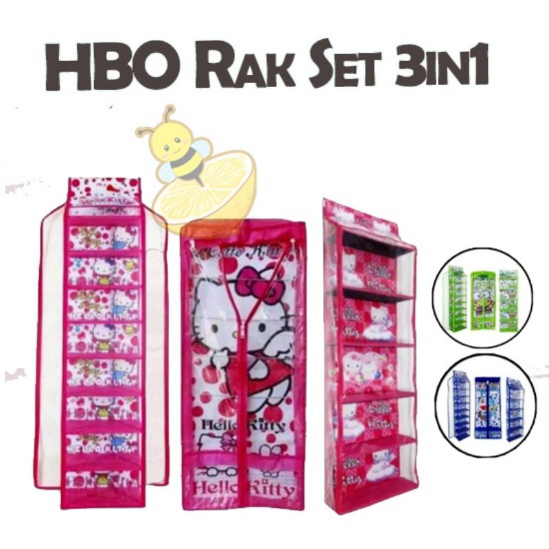 HBO Rak Set 3in1