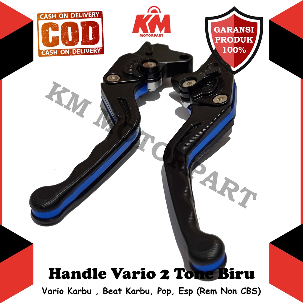 Handle Rem Vario Karbu 110 Techno Beat Karbu ESP Pop Street Non CBS Variasi Honda 2 Tone