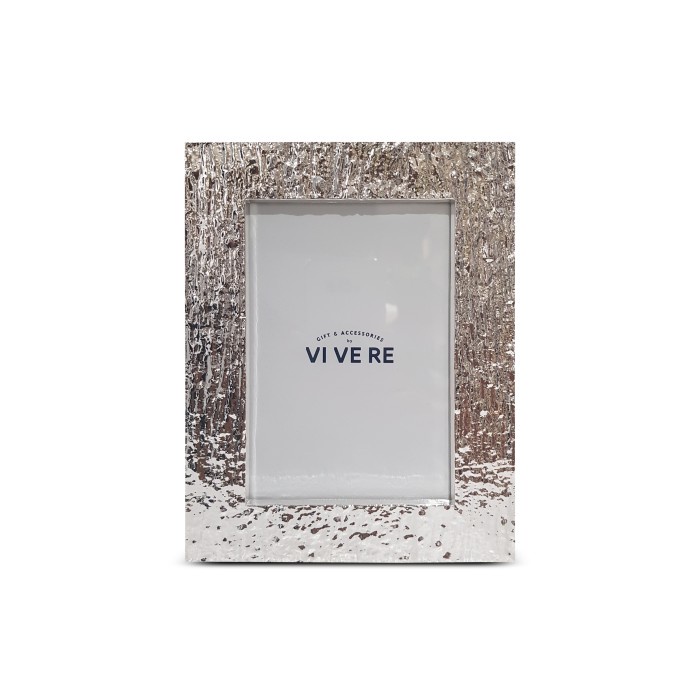Frm Vivere Photo Frame Cleine S Silver 4X6Inch - Bingkai Foto