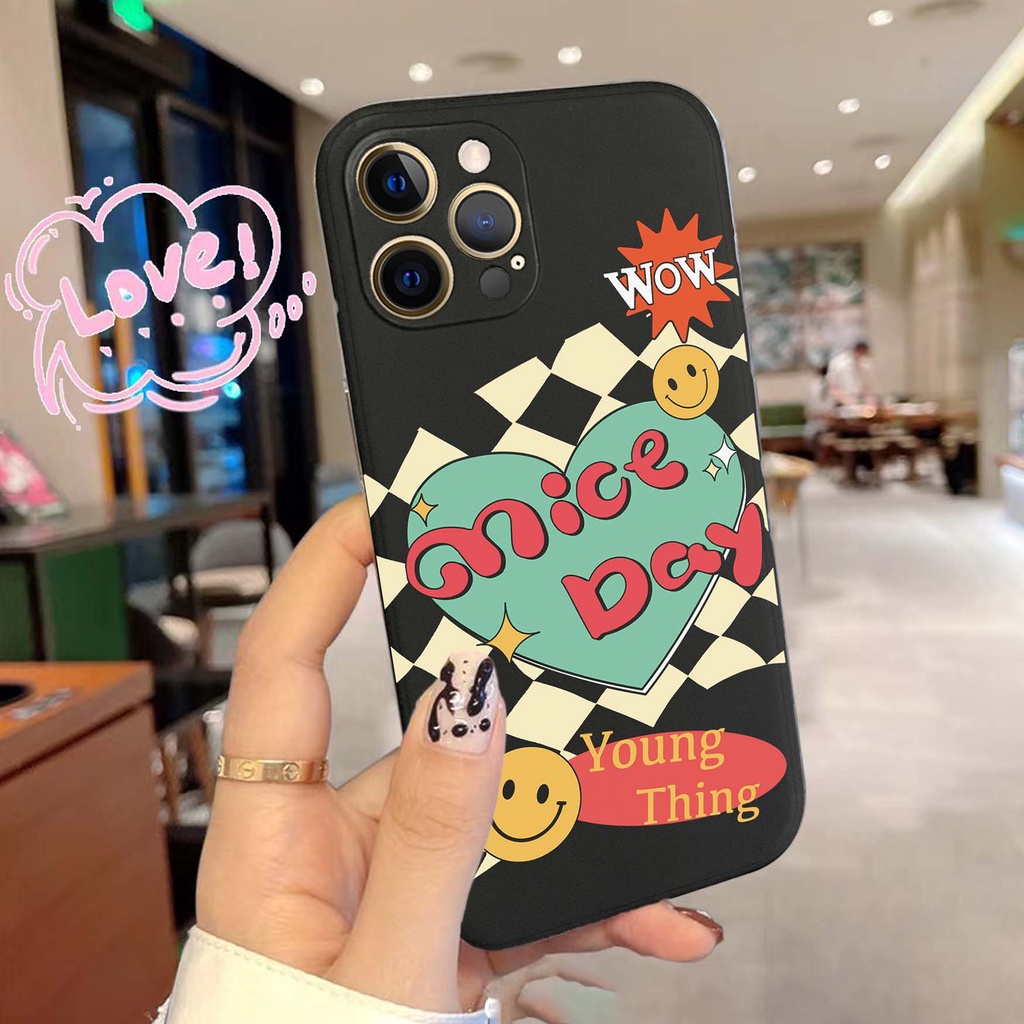 CASE NICE DAY OPPO A5S A7 A11K A12 A54 A53 A15 A15S A16 A17 A17K A3S A5 A9 2020 A52 A33 A55 A76 A96 A92 A74 4G A95 5G RENO 8T 7 5G 5 5F 6