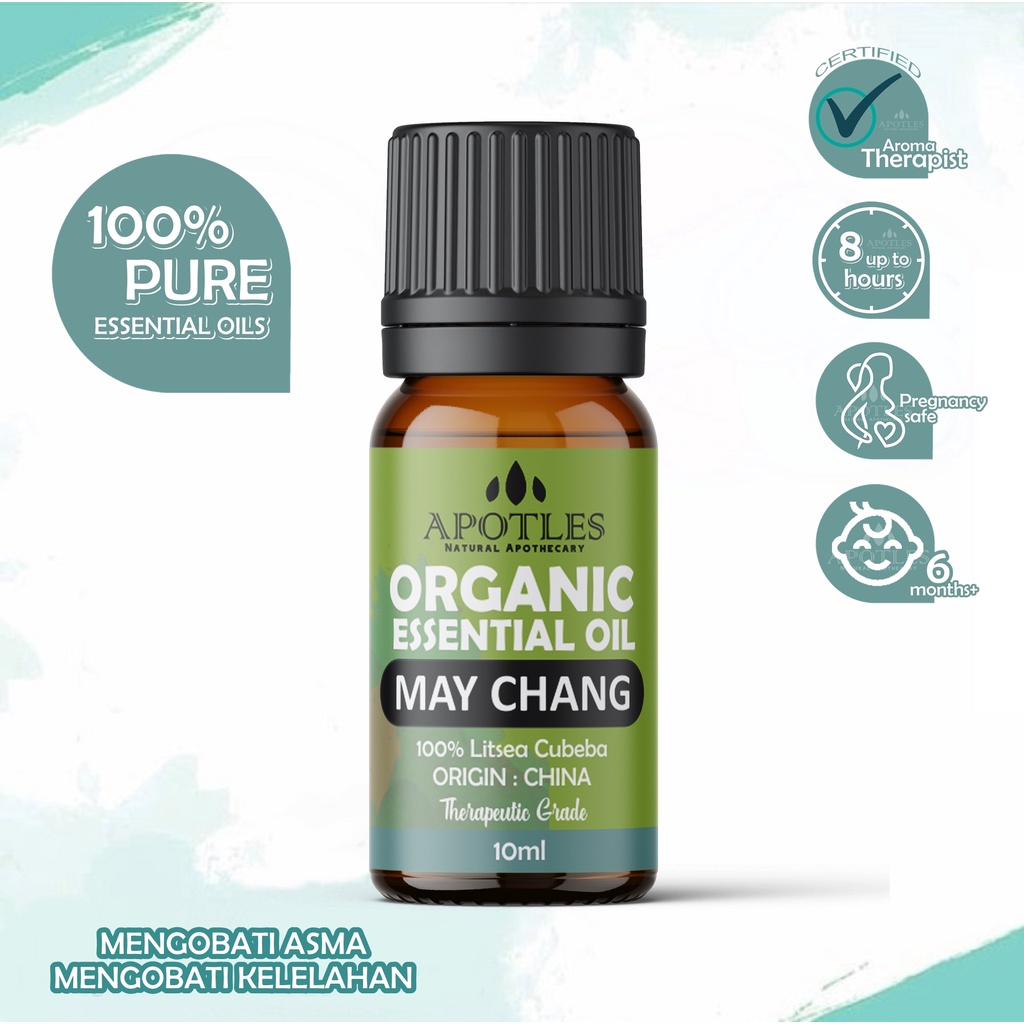 Litsea Cubeba Essential Oil - Minyak Aromaterapi May Chang Oil 10ml