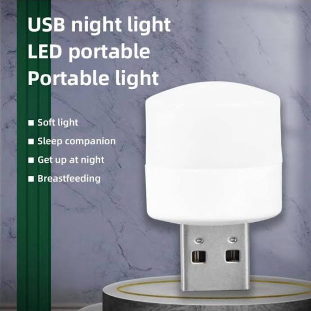 ⭐️𝐈𝐇𝐒 𝟖𝟓𝟎 𝐋𝐚𝐦𝐩𝐮𝐧𝐠⭐️Lampu LED USB Mini Lampu Baca Tidur Travel Portable USB Mini Light