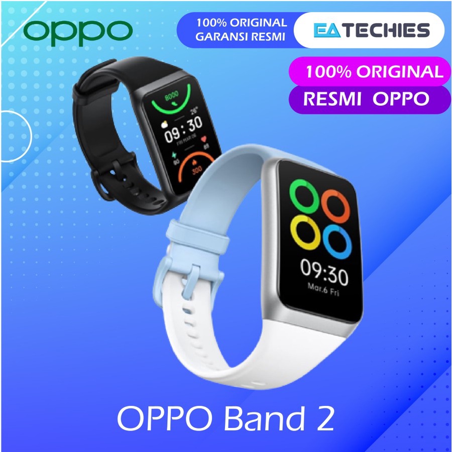 OPPO Band 2 Smart Band Garansi Resmi Band2 Android Sport Watch Smartband