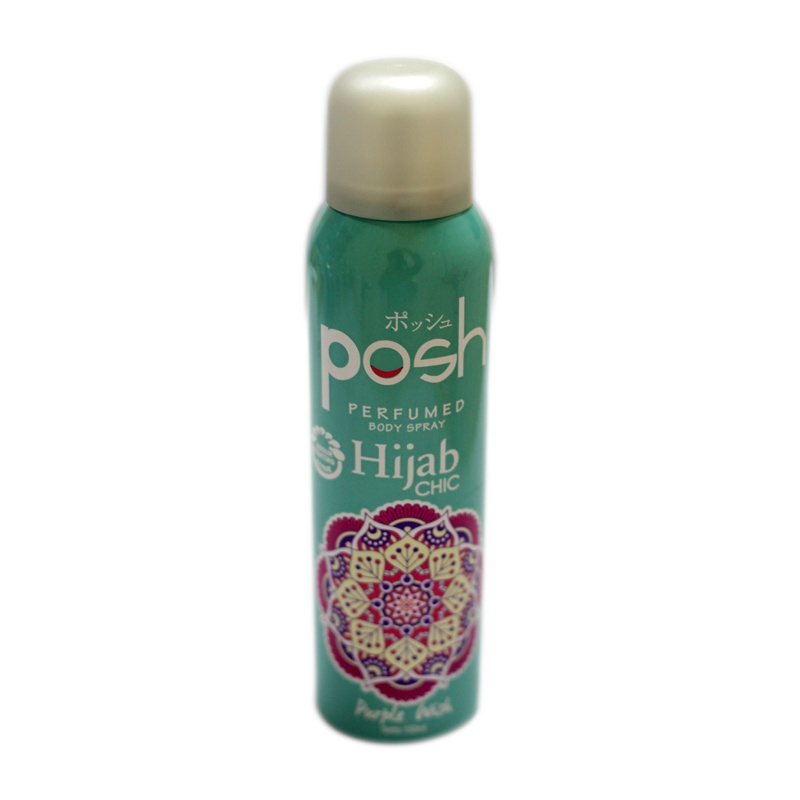 Posh Body Spray Hijab Purple Wish 150Ml