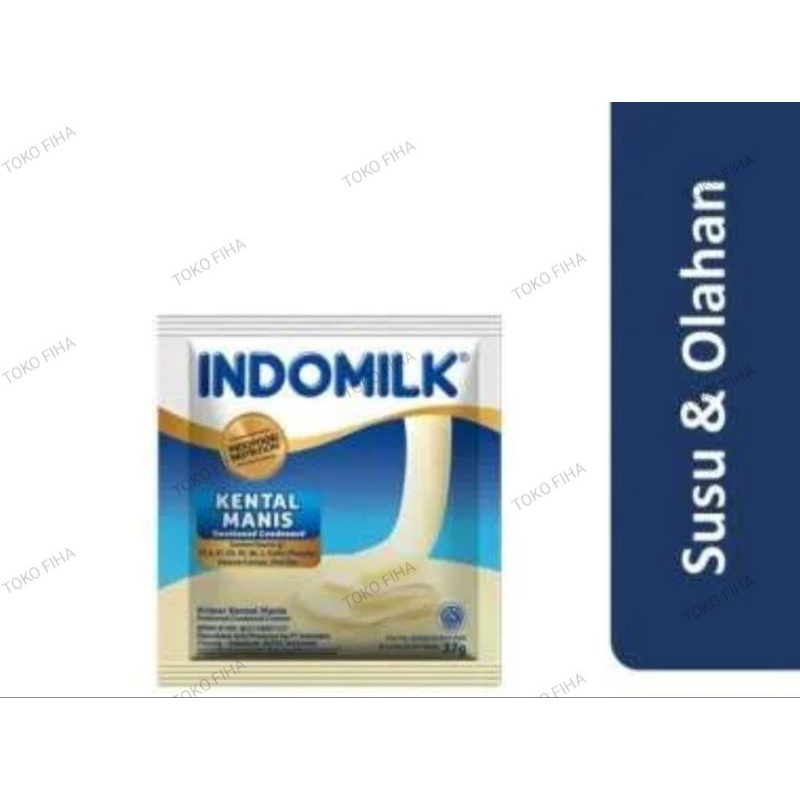 

Indomilk Susu Kental Manis Putih 37gr - sachet