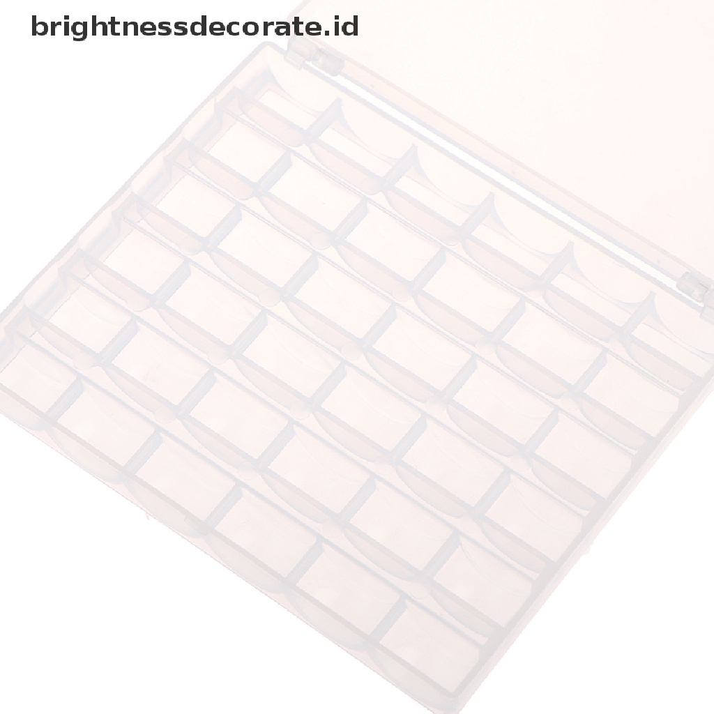 [Birth] 36 Spools Bobbins Kosong Mesin Jahit Bobbin Case Organizer Storage Kotak Plastik [ID]