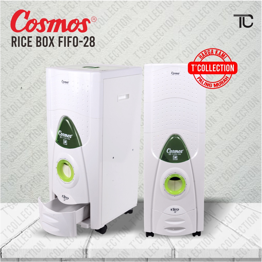 Cosmos - Rice Box / Tempat beras 28 kg FIFO