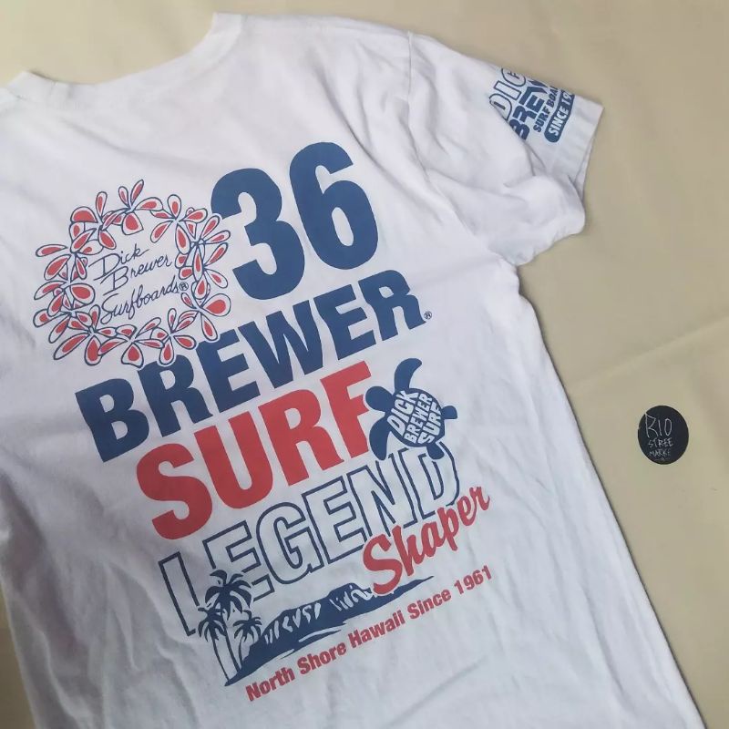 Kaos vintage DickBrewerSurf