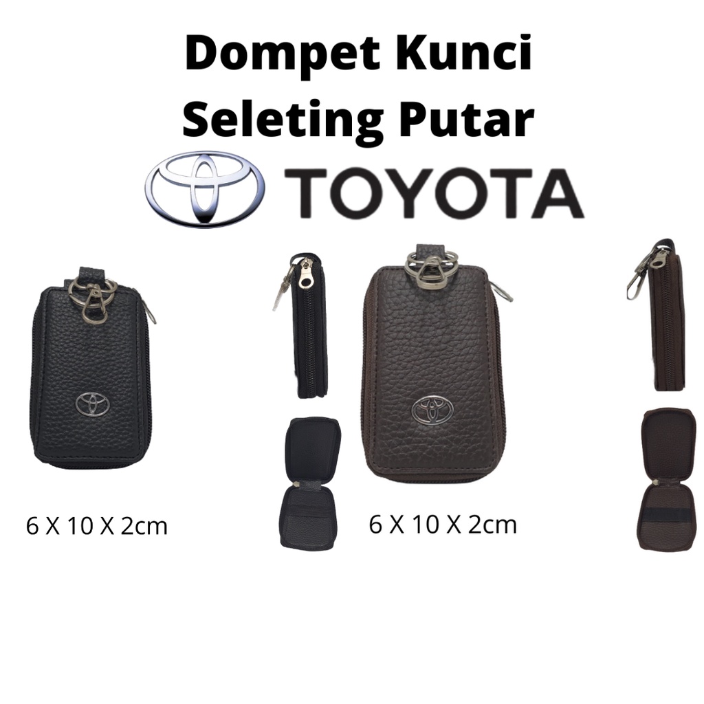 Dompet Gantungan Kunci Mobil dan Motor Bisa Muat STNK Model Seleting Bentuk Kotak dan Oval Terbaru