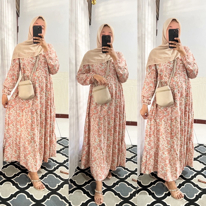 MILA HOMEDRESS DASTER SUSUN PANJANG GAMIS HARIAN