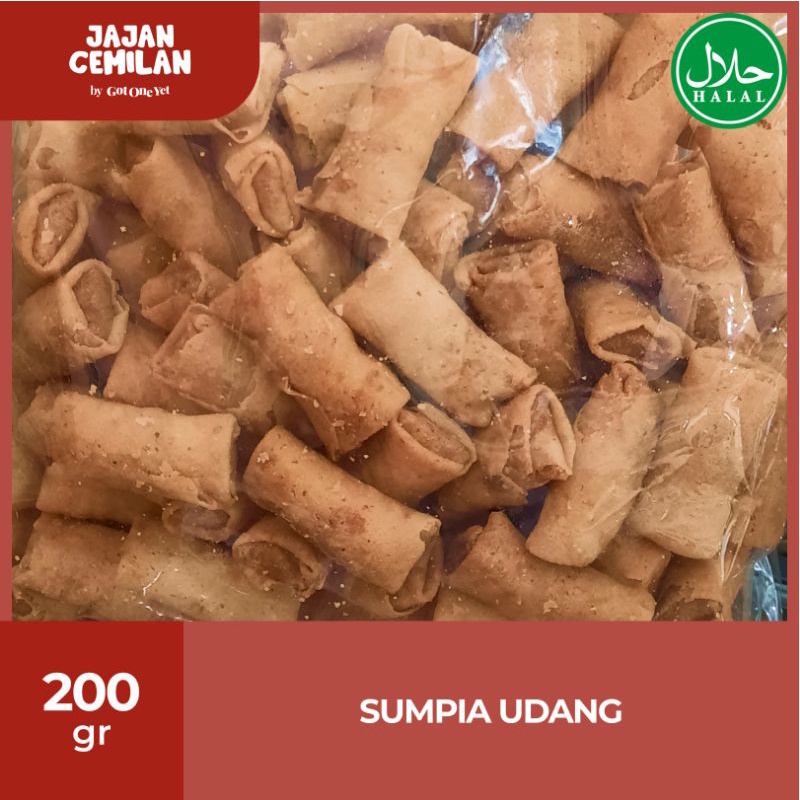 

[200G] SUMPIA UDANG / LUMPIA KERING/ SPRING ROLL / SNACK CEMILAN