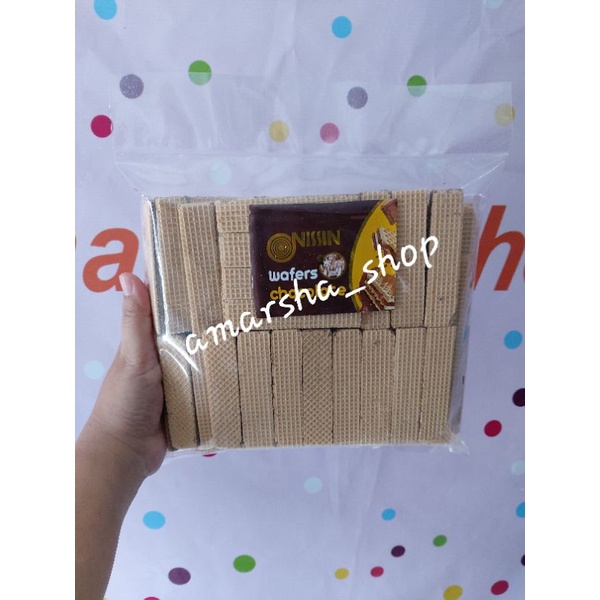 

Snack kiloan NISSIN WAFER Cemilan Original, EXP panjang di jamin Aman